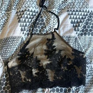 Fashion Nova Lace Halter Top